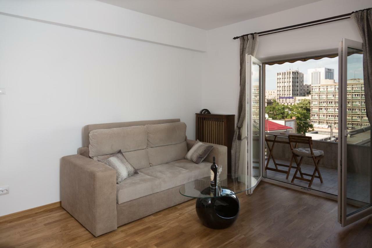 Central Luxury Flat With Terrace - Adela Accommodation - Ideal For Long Stays Bucarest Exterior foto
